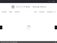 Tablet Screenshot of etifor.com